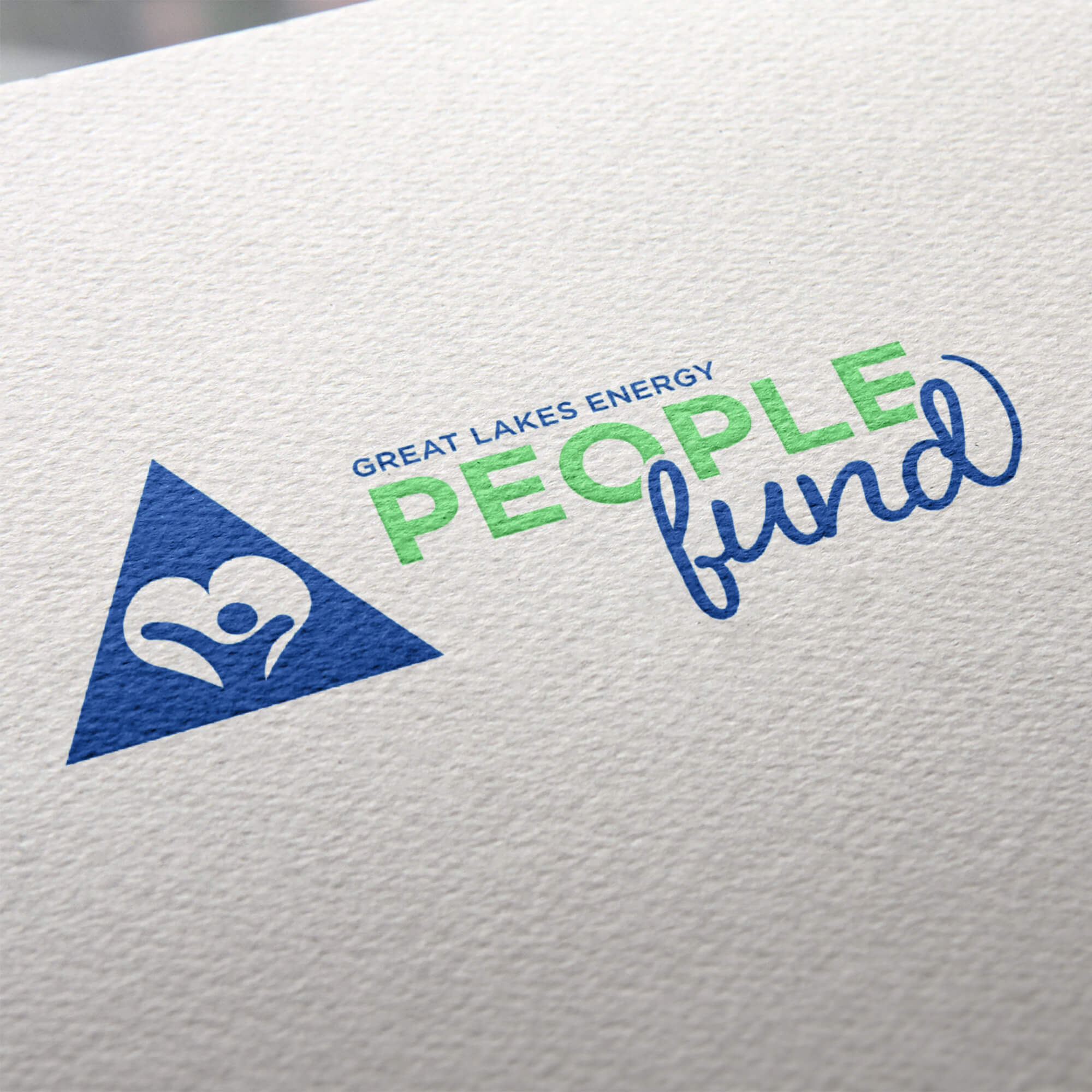 Non-Profit Logo Design for the People Fund