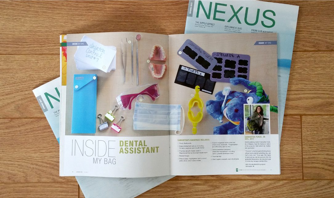 nexus inside bag