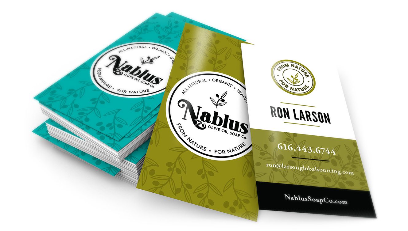 Nablus Soap Business Cards