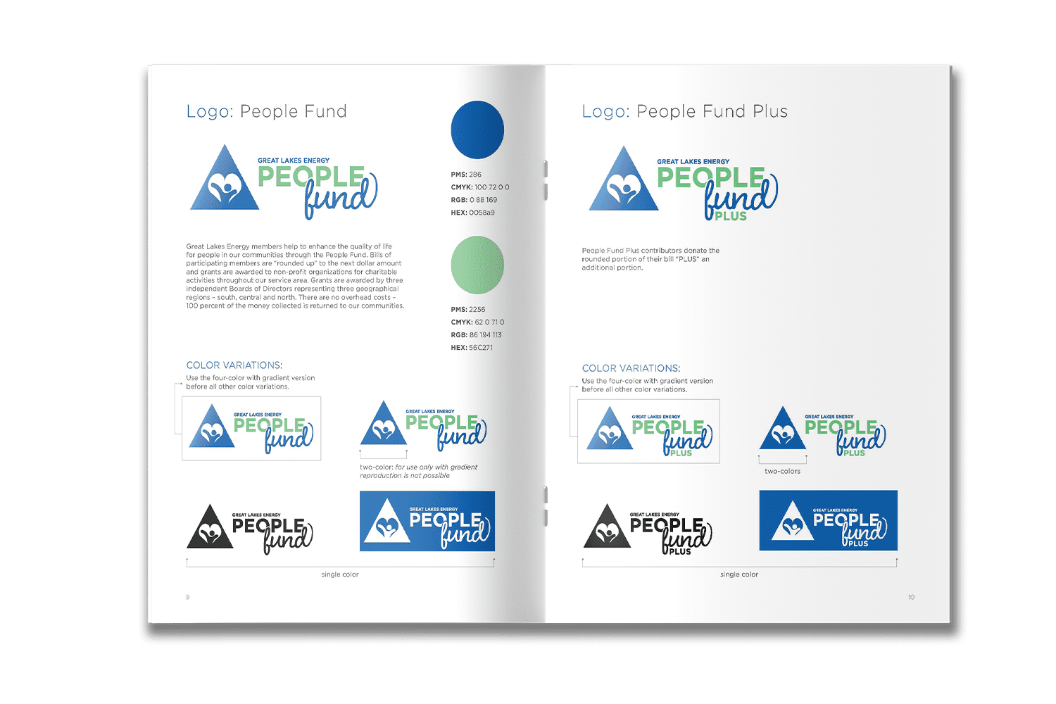 Logo use guidelines for non-profit people fund
