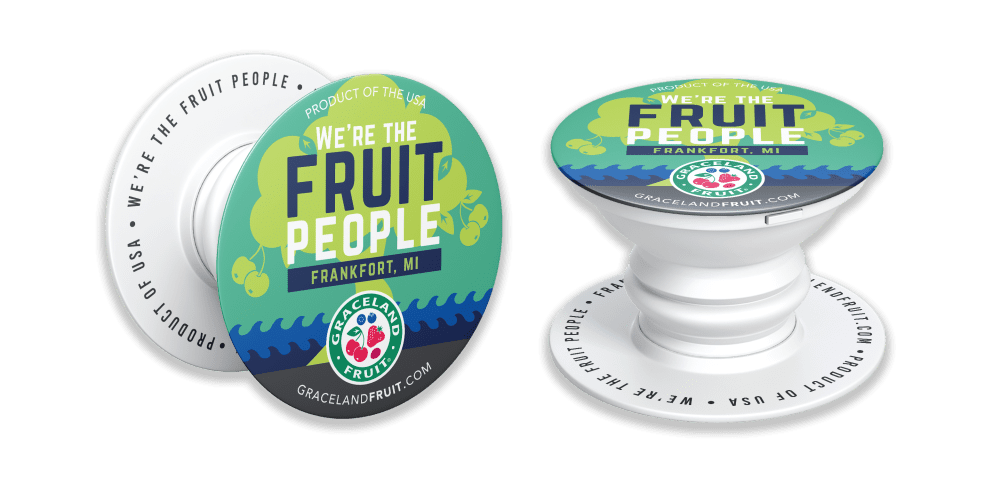 We're the Fruit People Popsocket design