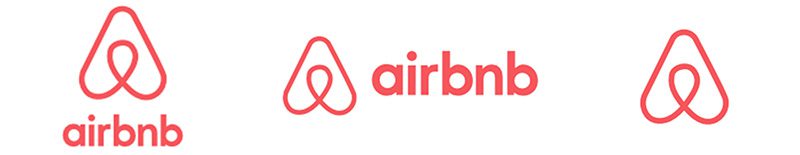 Airbnb logo versions
