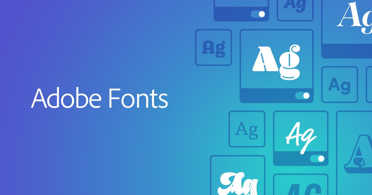 adobe fonts banner