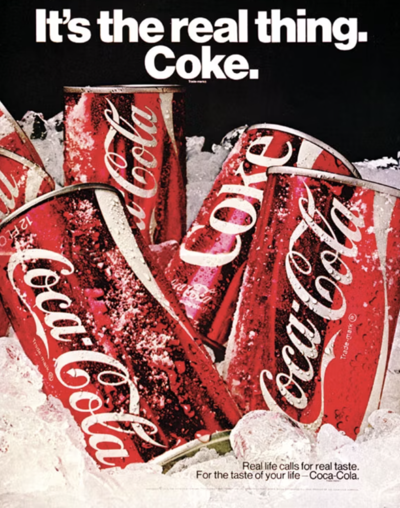 an image of an old Coke ad