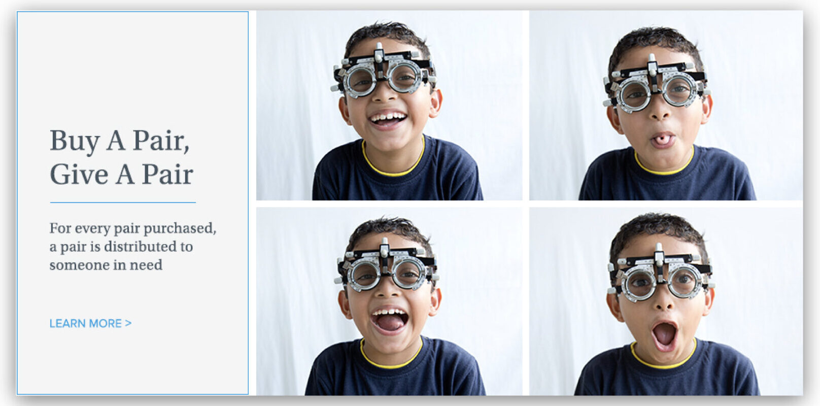 Warby Parker social impact model