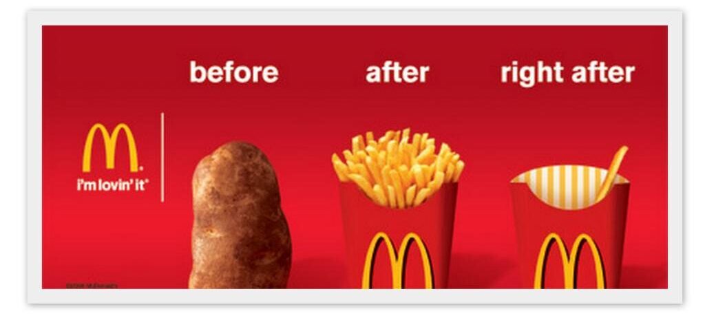 Mcdonalds french fry ad 