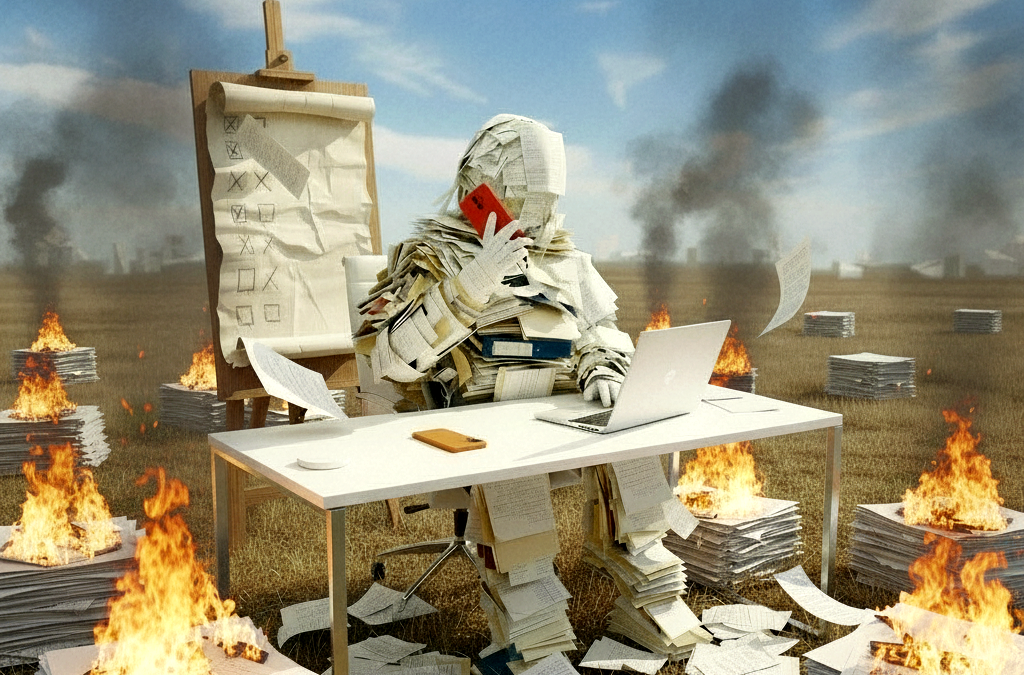 Rebranding When Everything’s On Fire — Why Waiting for “Calm” Never Works